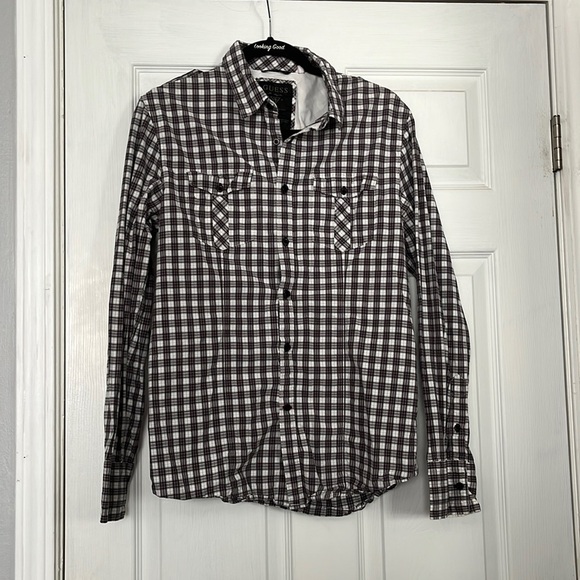Guess Other - “Guess: Mens button down plaid shirt size small”